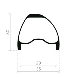 FSA E-MTB I-29 Sram XD Boost Carbon 29/27.5 set roti - Img 4