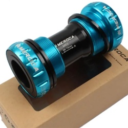 Meroca CNC Hollowtech 2 monobloc rulment - albastru