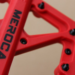 Meroca Slim - Nylon Flat Pedal - Rosu - Img 5