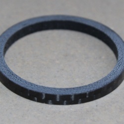 Procraft carbon Spacer 1.1/8" negru 3mm