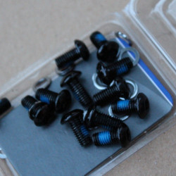 Quaxar Torx set 12buc. - suruburi disc - negru - Img 4