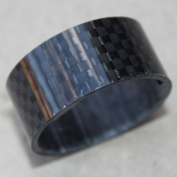 Radon carbon Extralight Spacer 1.1/8" negru 15mm - Img 3