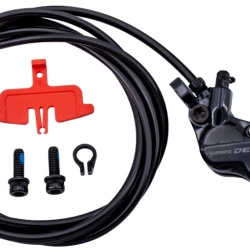 Shimano DEORE BR-M6120 Post-Mount D03S etrier + cablu 1700mm