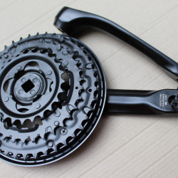 Shimano FC-TY301 Tourney 42-34-24T - negru 170mm - Img 5