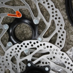 Shimano MT200 J-Kit set frane disc 750-1800mm + 2 disc RT30 160mm - Img 5