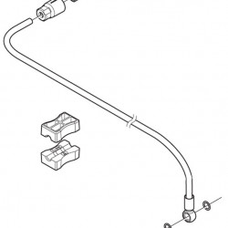 Shimano XTR/XT/SLX SM-BH90-SBM - Conducta (furtun) frana hidraulica 1700mm - Img 2