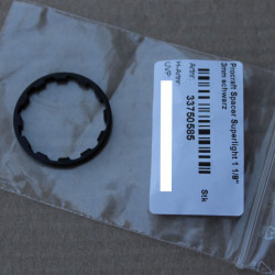 Spacer Procraft Ultralight 1.1/8" negru 3mm - Img 2