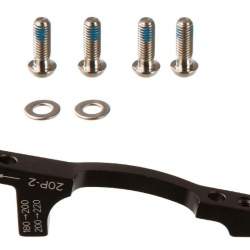 SRAM AM Adaptor frana PM la PM +20mm - 20P-2 + TI bolts - Img 2