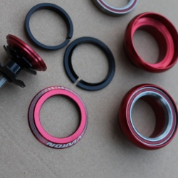 Cuvete A-Head standard Viaron CNC 1 1/8" - 34/34mm rulment industirale - rosu - Img 3