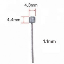 Dust teflon - cablu de transmisie 1.1 mm inox 2100mm - spate - Img 4