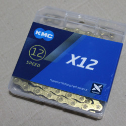 KMC X12 Ti-N 12-vit. + Missing Link 126L - lant bicicleta - Img 4