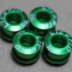 Litepro Superlight CNC - set surub placi angrenaj 1 foaie - verde