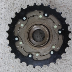 Pinion Filet Shimano Tourney MF-TZ500 - 7vit. HG 14-28T - Img 3