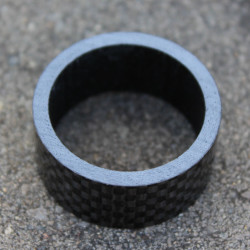 Radon carbon Spacer 1.1/8" negru 15mm - Img 2