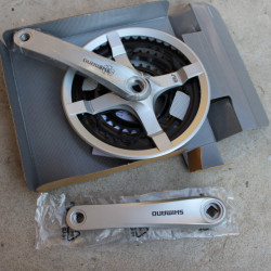 Shimano FC-TY501 Tourney 48-38-28T - 175mm angrenaj - Img 4