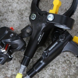 Shimano MT200 J-Kit set frane disc 750-1800mm + 2 disc RT30 160mm - Img 2