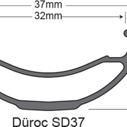 SUNringlé Duroc SD37 Expert 27,5" Shimano HG roata spate - Img 2