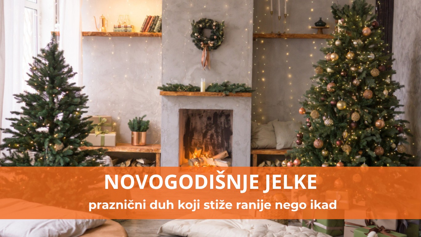 Novogodišnje jelke – praznični duh koji stiže ranije nego ikad