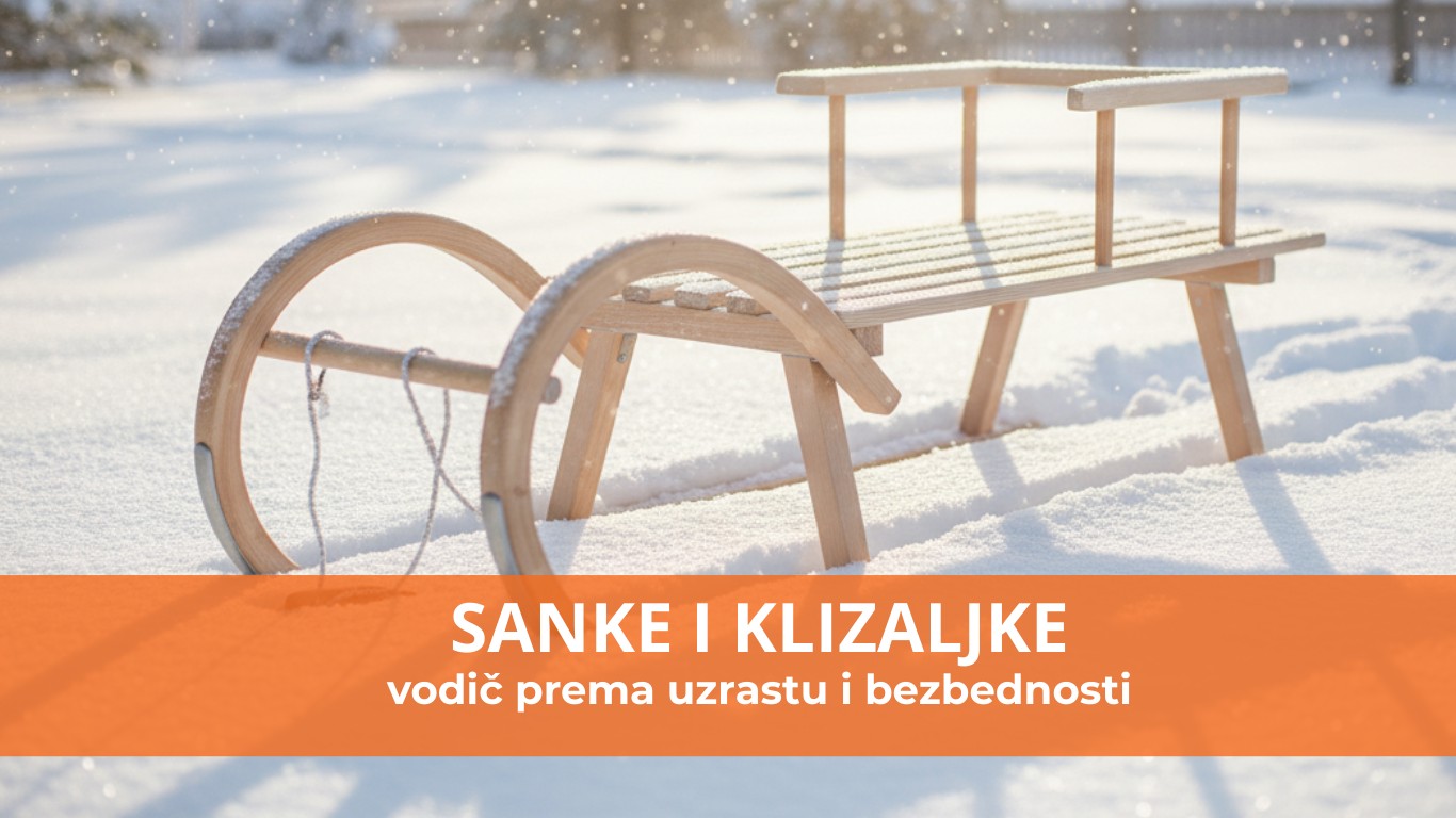 Vodič za pametnu kupovinu: Kako odabrati najbolje sanke za decu prema uzrastu i potrebama