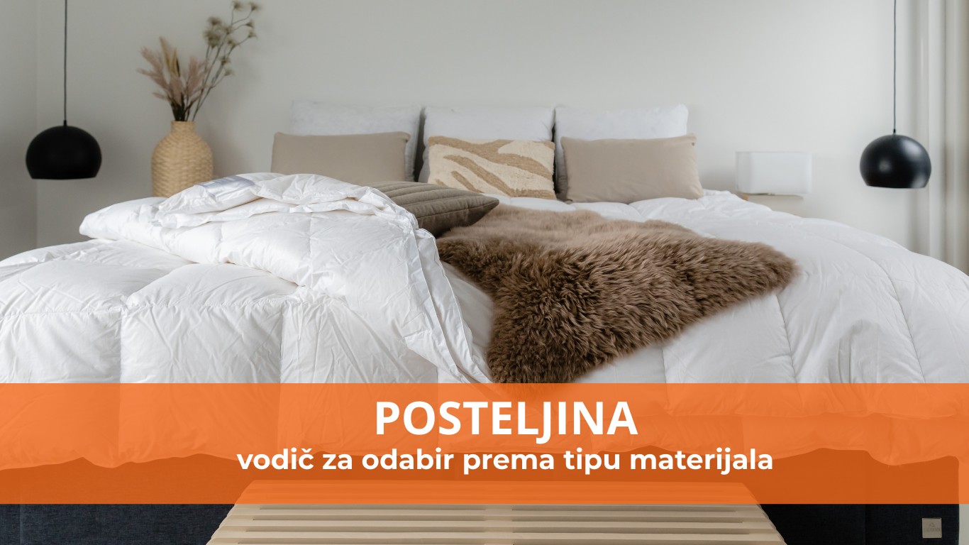 Kako odabrati posteljinu prema tipu materijala