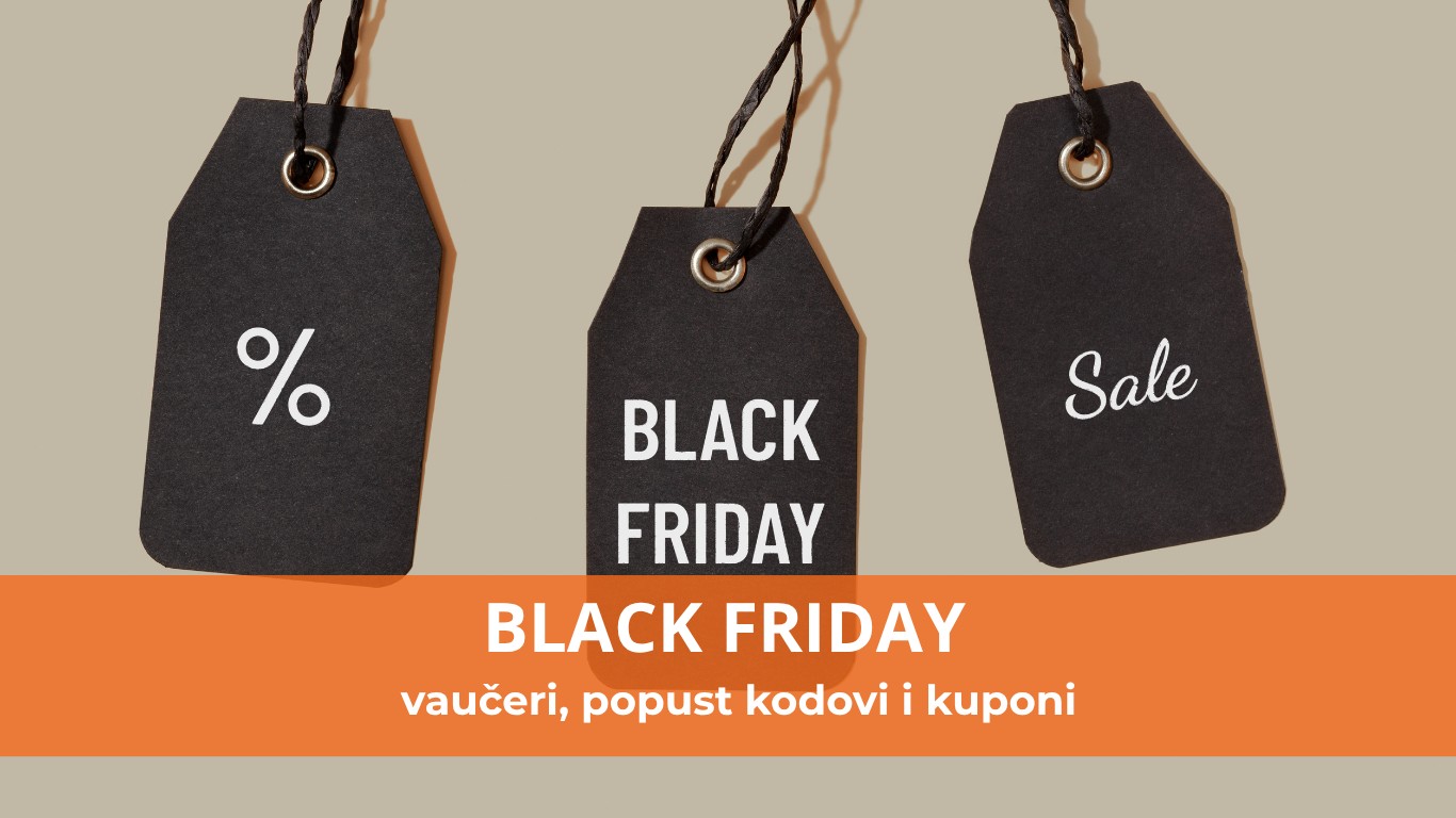 Black Friday vaučeri, popust kodovi i kuponi