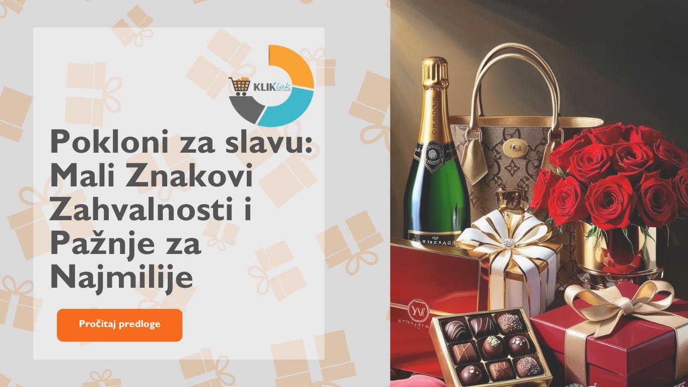 Pokloni za slavu: Mali Znakovi Zahvalnosti i Pažnje za Najmilije