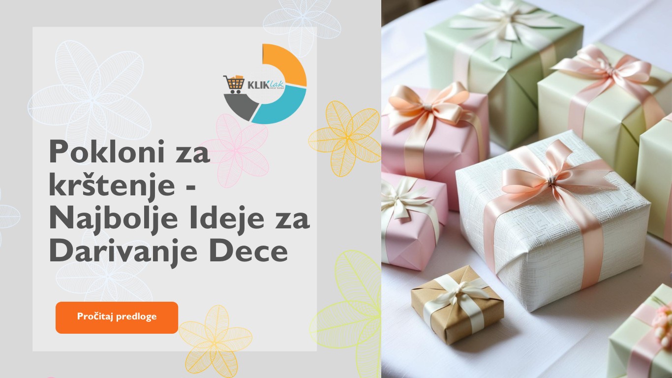 Pokloni za krštenje - Najbolje Ideje za Darivanje Dece