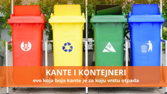 Sve više domaćinstava odvaja otpad – evo koja boja kante je za šta