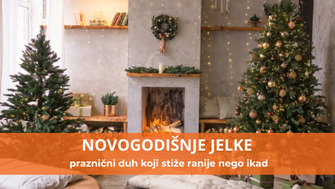 Novogodišnje jelke – praznični duh koji stiže ranije nego ikad