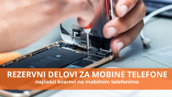 Najčešći kvarovi na mobilnim telefonima