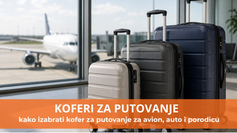 Vodič za kupovinu: kako izabrati kofer za putovanje za avion, auto i porodicu