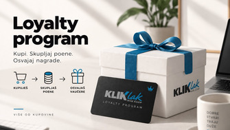 Kliklak Loyalty program – skupljaj poene i osvajaj vaučere