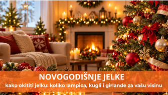 Saveti za ukrašavanje novogodišnje jelke
