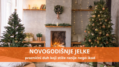 Novogodišnje jelke – praznični duh koji stiže ranije nego ikad
