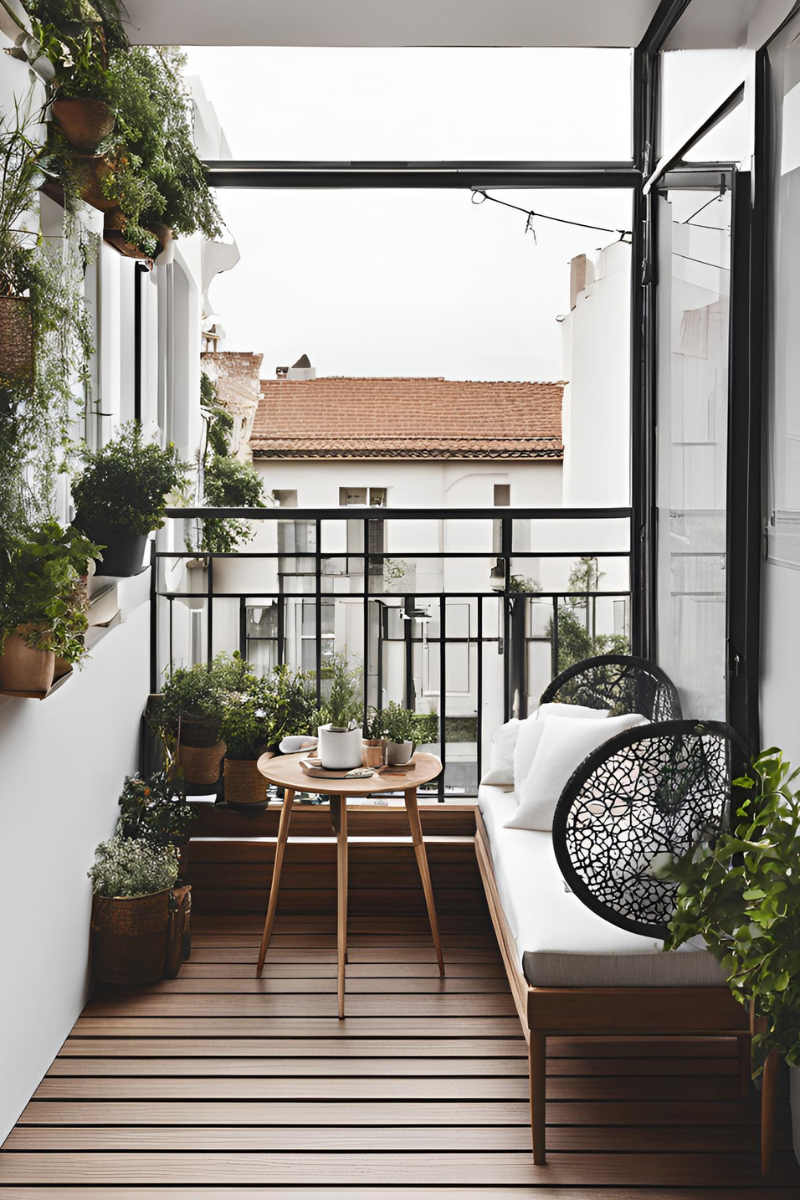 Boje i teksture na terasi