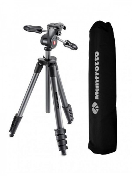 Manfrotto tripod MKCOMPACTADV-BK Kupite na