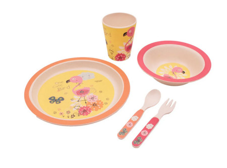 Jungle Bambus set za jelo flamingo ( 320945 ) Kupite na Kliklak.rs