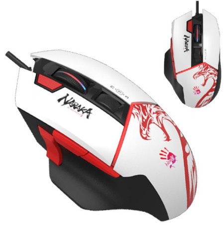 A4Tech A4-W95 ULTRA NARAKA Bloody RGB Gejmerski mis, 2000Hz/100-20.000 ...