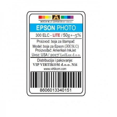 American Inkjet Epson SUBLIMACIONA LIGHT C 300ELC/1400/1430 WF/XP (30ESLC/Z)