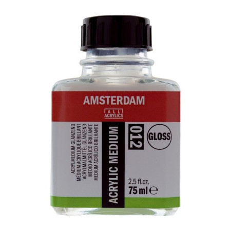 Amsterdam acrylic, medium glossy, 012, 75ml ( 683066 )