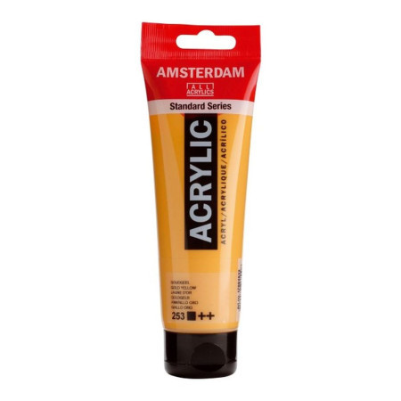Amsterdam, akrilna boja, gold yellow, 253, 120ml ( 680253 ) - Img 1