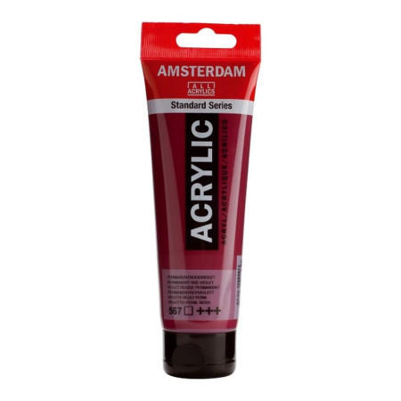 Amsterdam, akrilna boja, permanent red violet, 567, 120ml ( 680567 ) - Img 1