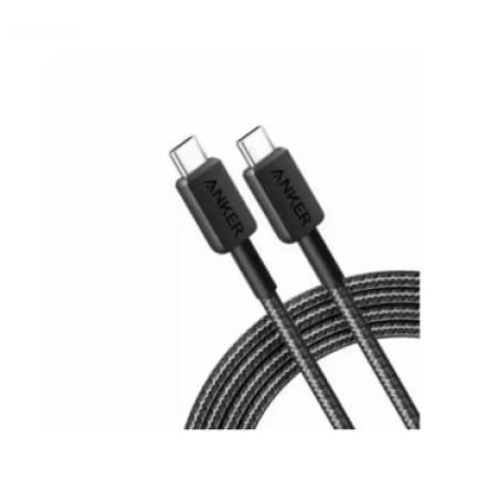 Anker usb-c to usb-c 6ft (240w) braided black