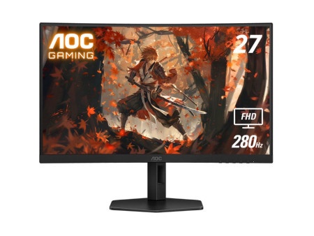 AOC ag275qxn/eu 27"/va/1920x1080/280hz/1ms gtg/hdmix2,dp/freesync/vesa/crna monitor ( C27G4ZXE )