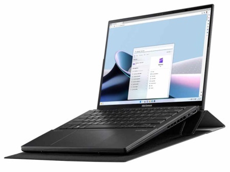 Asus zenbook duo ux8406ma-pz051w/win11 home/14"Oled wqxga/u9-185h/32gb/2tb ssd/futrola/sivi laptop ( 90NB12U1-M00AX0 )