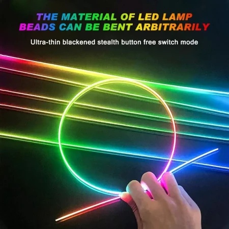 Auxito rgb ambijentalno osvetljenje za enterijer automobila fwd-rgb-1t18 ( AUX026 )
