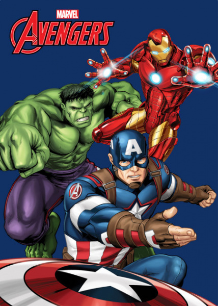 Baloo Ćebe 100x140 cm Marvel Avengers ( 9647 ) - Img 1