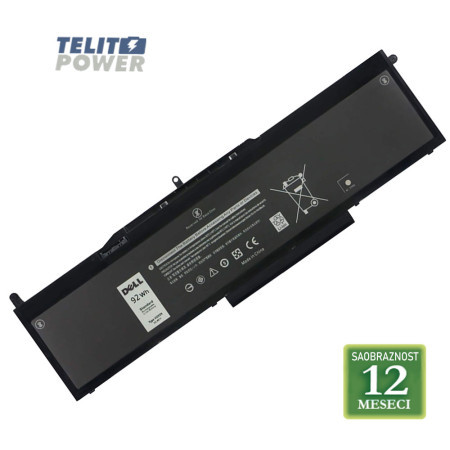 Baterija VG93N za laptop Dell precision 15 E5590 11.4V / 7666mAh / 92Wh ( 4077 ) - Img 1