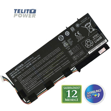 Baterija za laptop ACER Aspire P3-131 / AC13A3L 7.6V 40Wh ( 2634 ) - Img 1