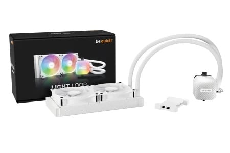 Be Quiet BW021 ARGB Light Loop 240mm (AM4,AM5,1151,1150,1155,1200,1700) White CPU vodeno hladjenje